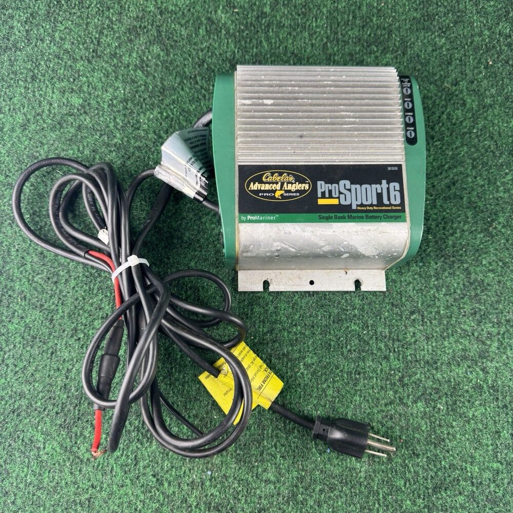 ProMariner Prosport 6 On-Board Marine Battery Charger 6 Amp Single Bank 12V